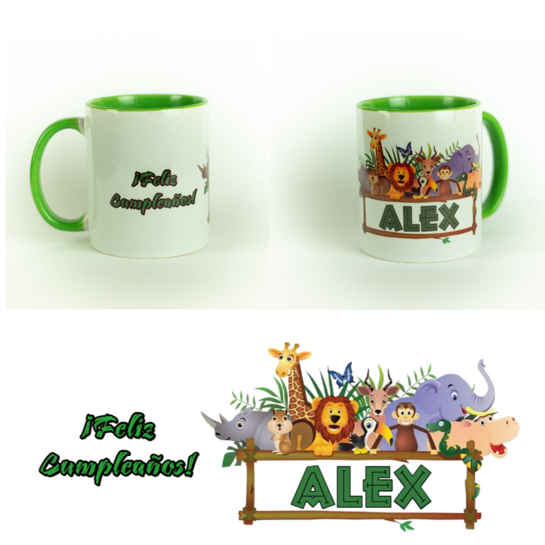 Taza infantil Selva